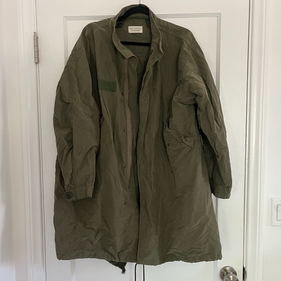 Nili Lotan Khaki Utility Coat - Picture 1 of 4
